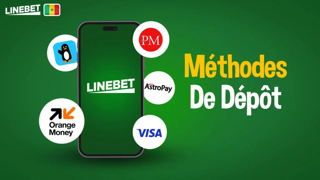 Méthodes de dépôt Linebet