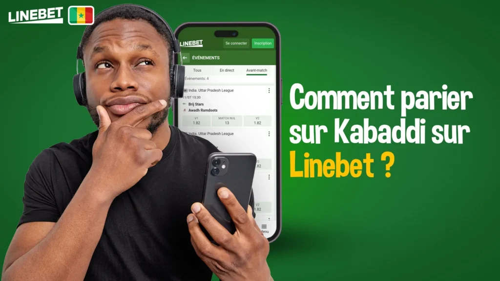 Comment parier sur Kabaddi sur Linebet ?