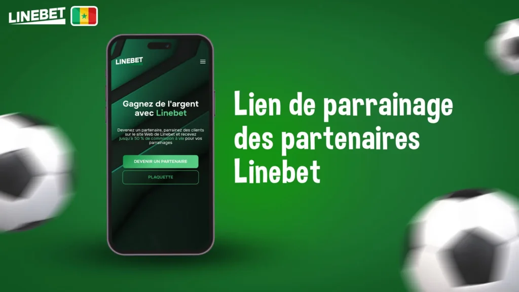 Lien de parrainage des partenaires Linebet