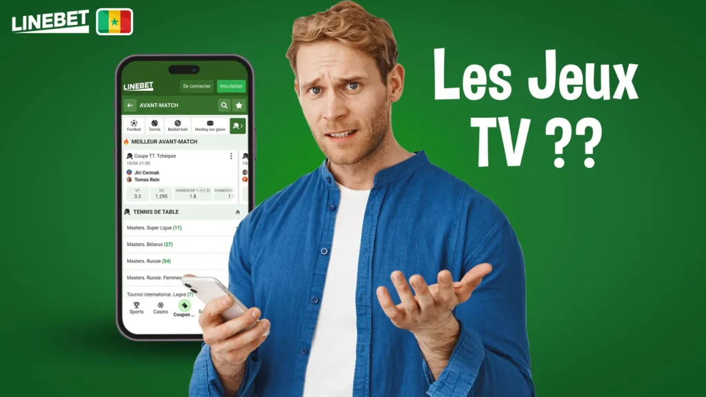 Que signifient les jeux TV Linebet ?