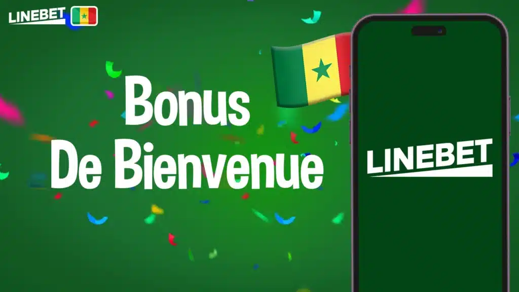 Bonus de bienvenue dans l'application Linebet