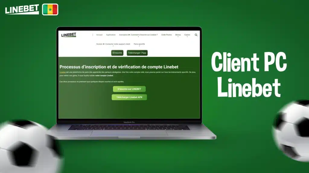Client PC Linebet pour Windows et macOS