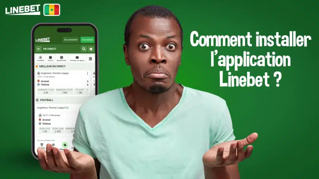 Comment installer l'application Linebet ?