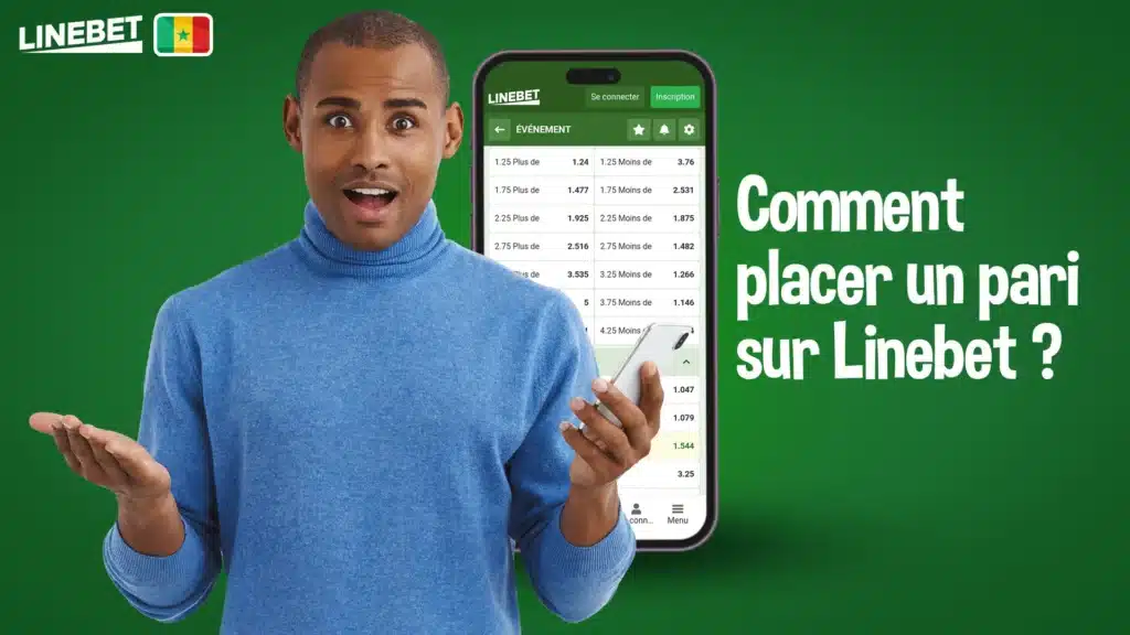 Comment placer un pari sur Linebet ?