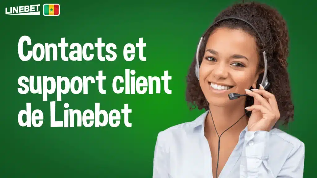 Contacts et support client de Linebet