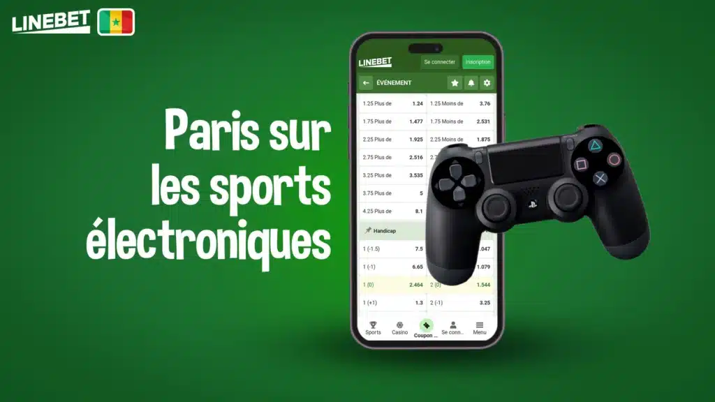 Paris sur les sports électroniques chez Linebet BD