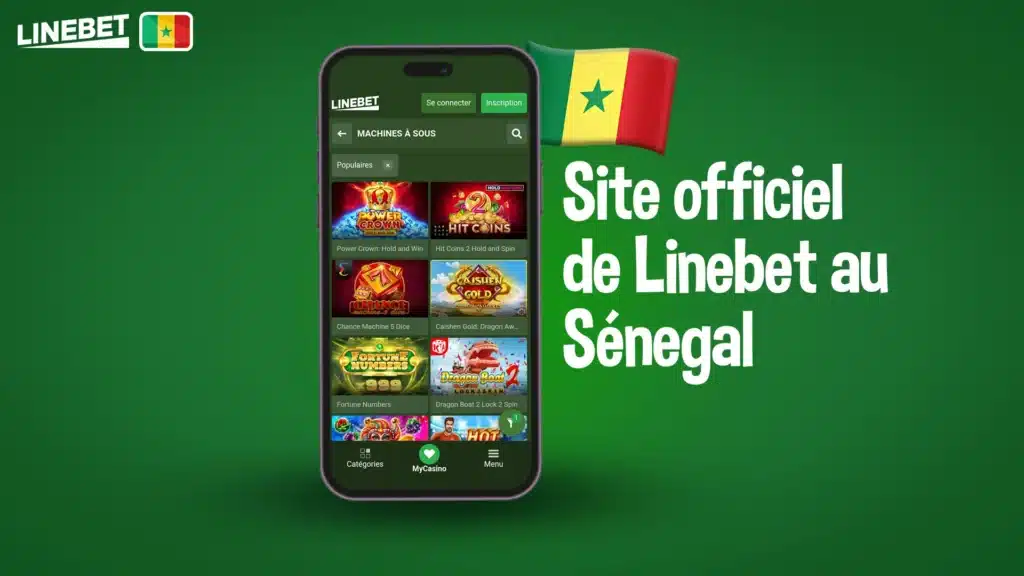 Site officiel de Linebet au Sénegal